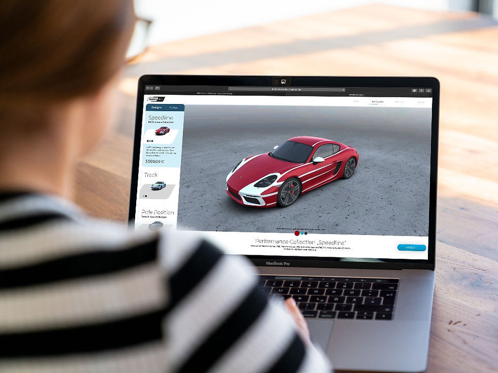 Porsche Digital lança plataforma online para design personalizado de veículos