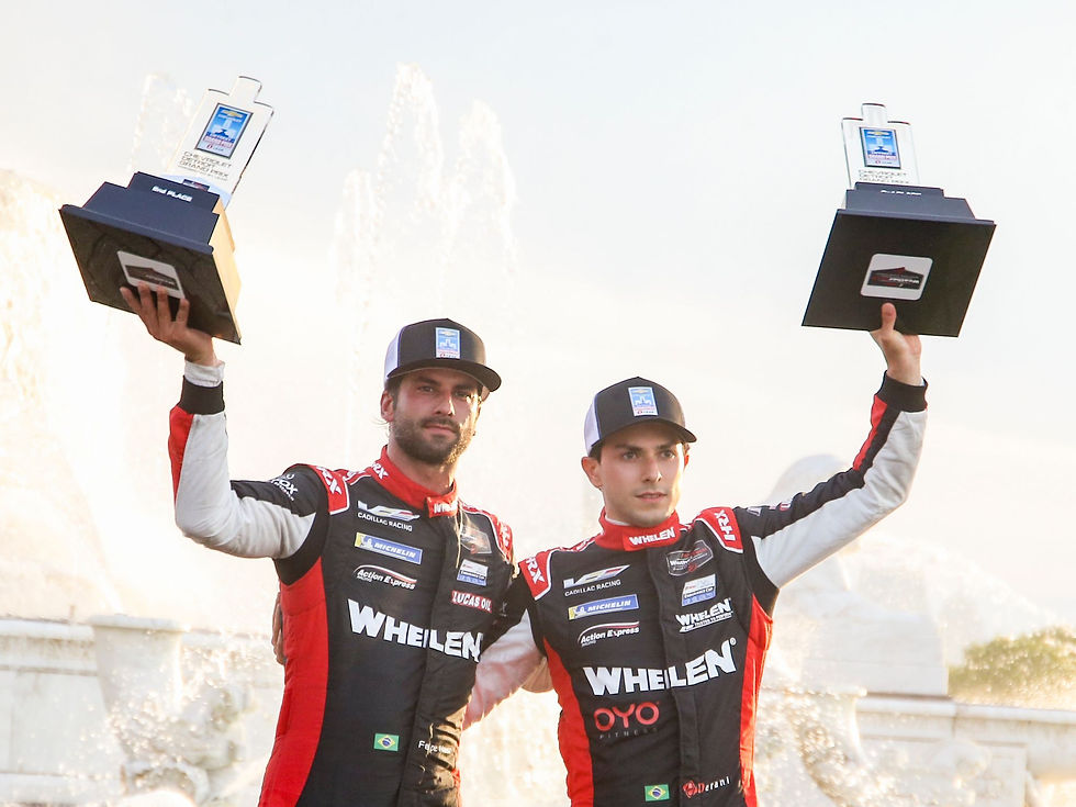 Pipo Derani e Felipe Nasr