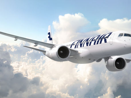 Finnair aposta na Embraer e encomenda 18 jatos E195-E2 para renovar frota