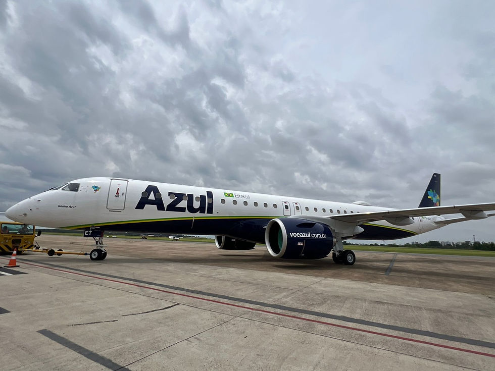 Aviação: Azul fecha o ano com 20 novas aeronaves incorporadas à sua frota