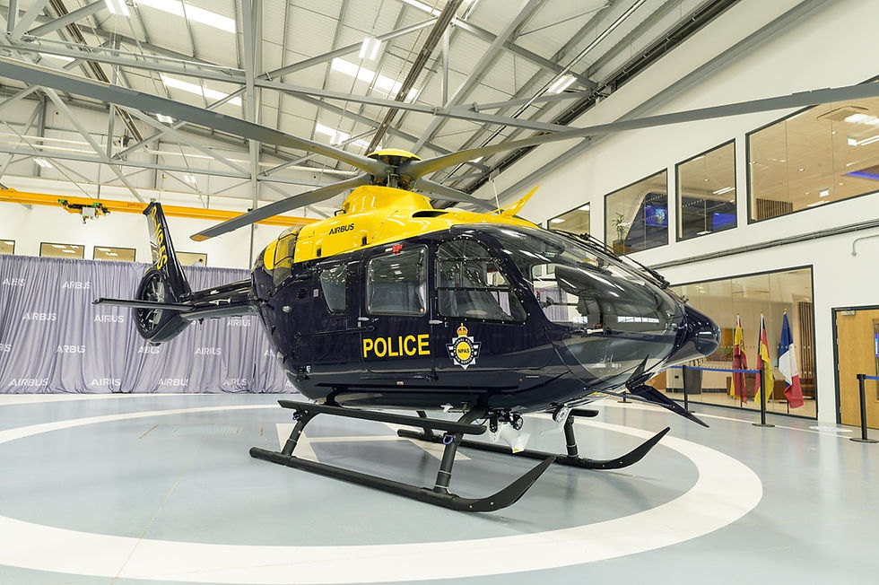 Polícia do Reino Unido amplia renovação da frota aérea com mais dois helicópteros Airbus H135
