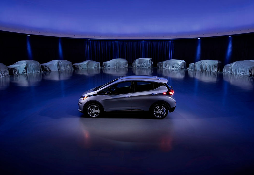 GM direciona para um futuro totalmente elétrico