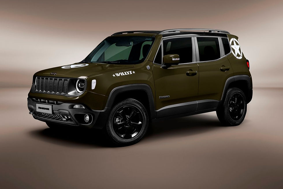 Renegade Willys, carrega a história da marca numa edição limitada