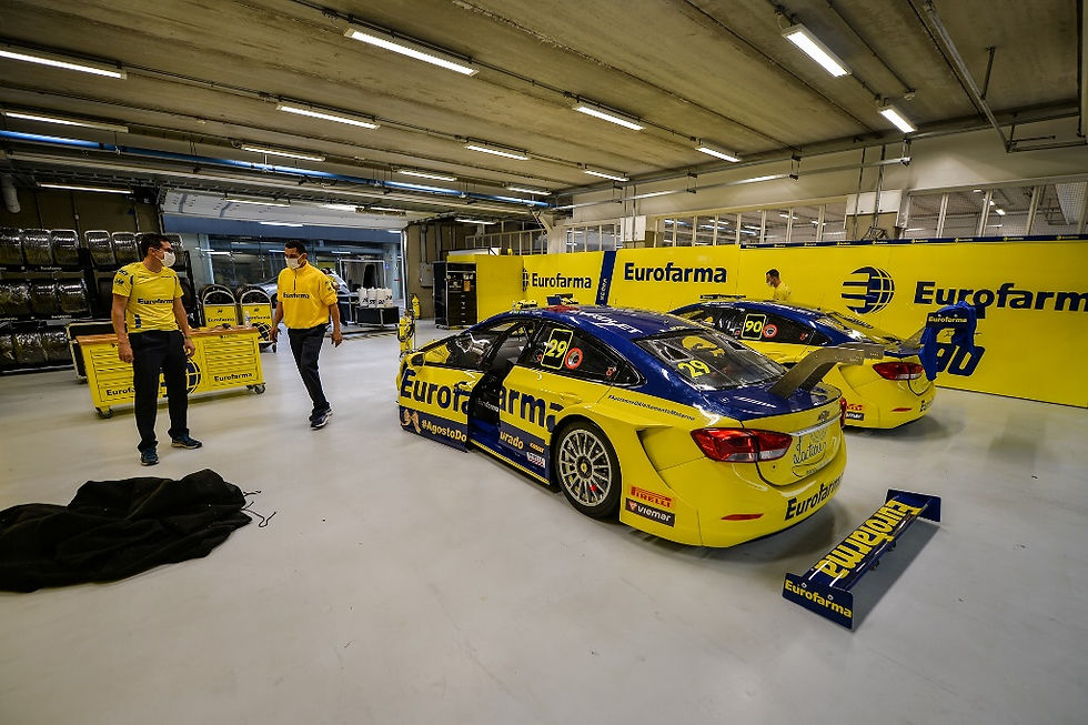 Stock Car: Daniel Serra e Ricardo Mauricio, a dupla de tricampeões da Eurofarma-RC
