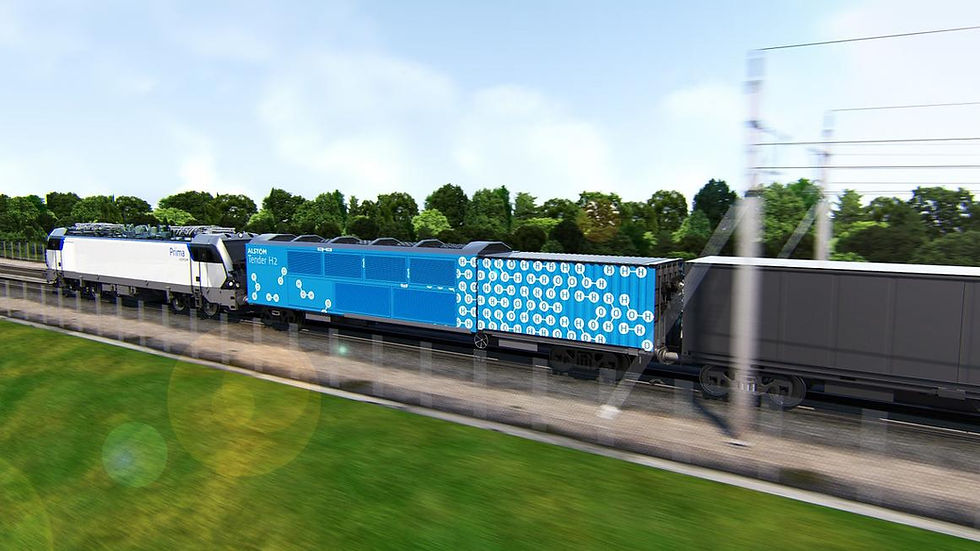 Nestlé Waters France usará o primeiro trem de carga movido a hidrogênio