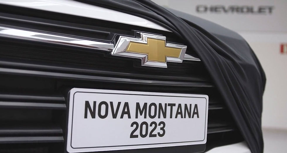 Chevrolet confirma que nova Montana só chega em 2023