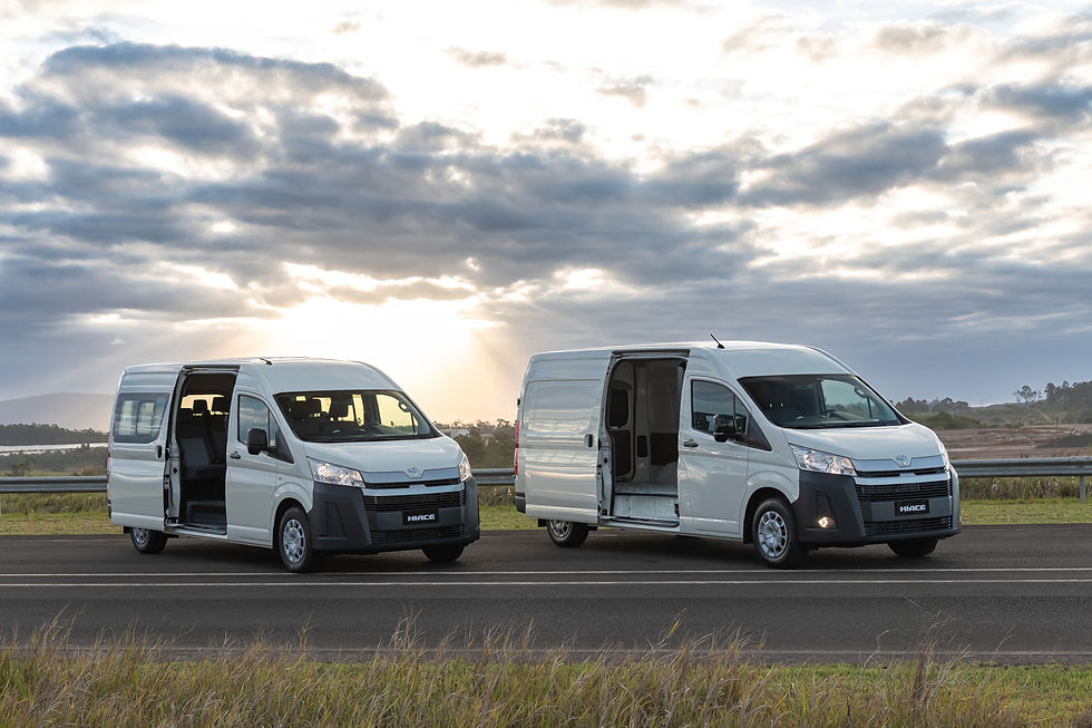Toyota Hiace chega ao mercado brasileiro para disputar o segmento de vans de carga leves