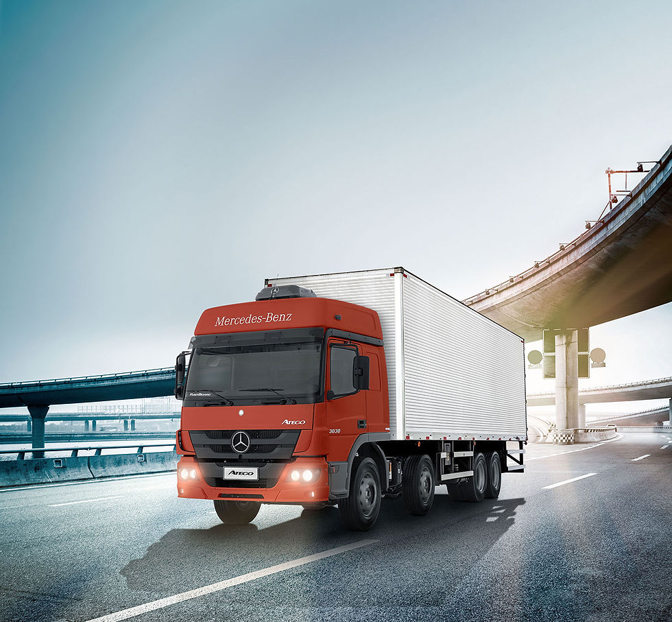 Atego 8x2 da Mercedes-Benz já disponível para o mercado brasileiro