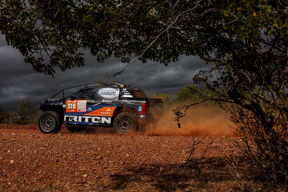 Guiga Spinelli conquistou primeira vitória do Mitsubishi Triton Ultimate