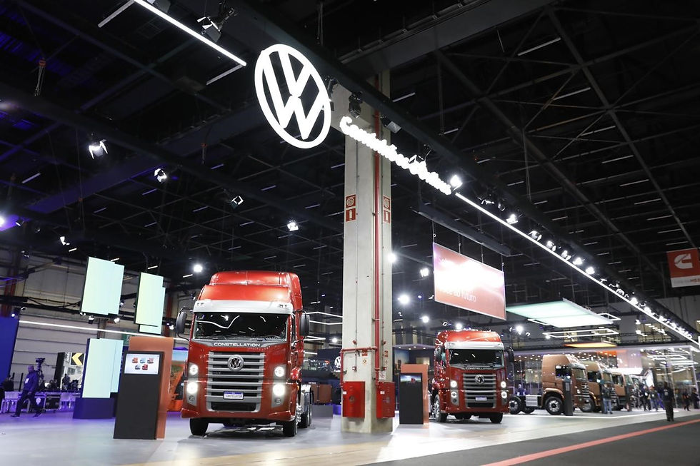 Fenatran: Volkswagen Caminhões e Ônibus com amplo estande