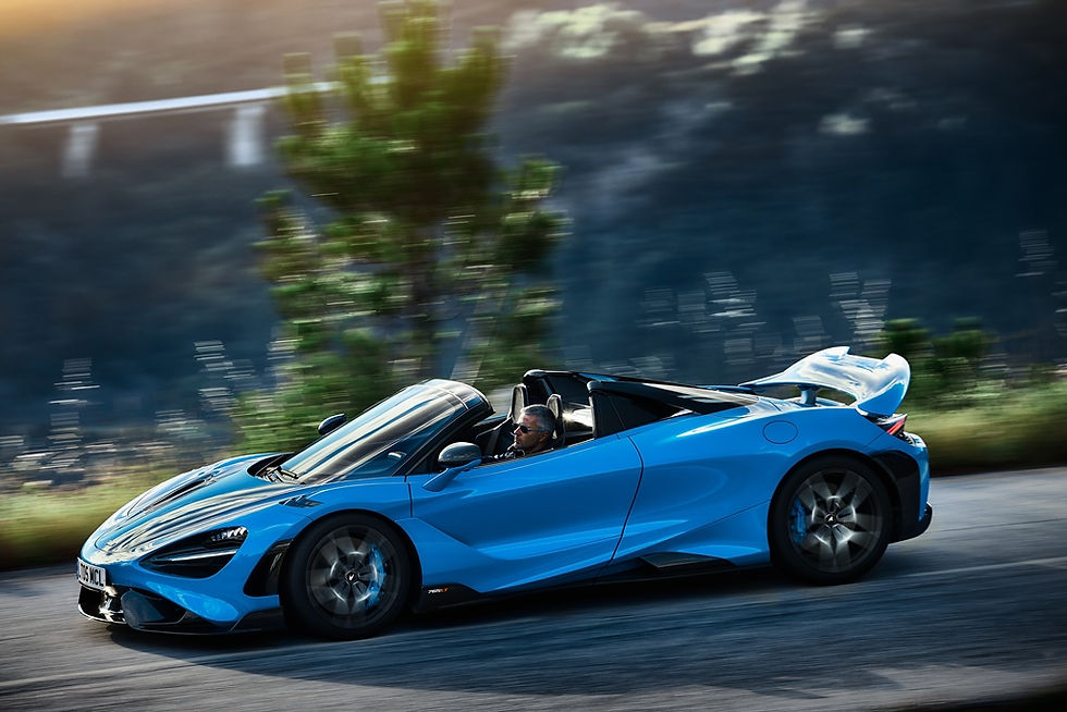 McLaren 765LT Spider, desempenho extremo no supercarro conversível