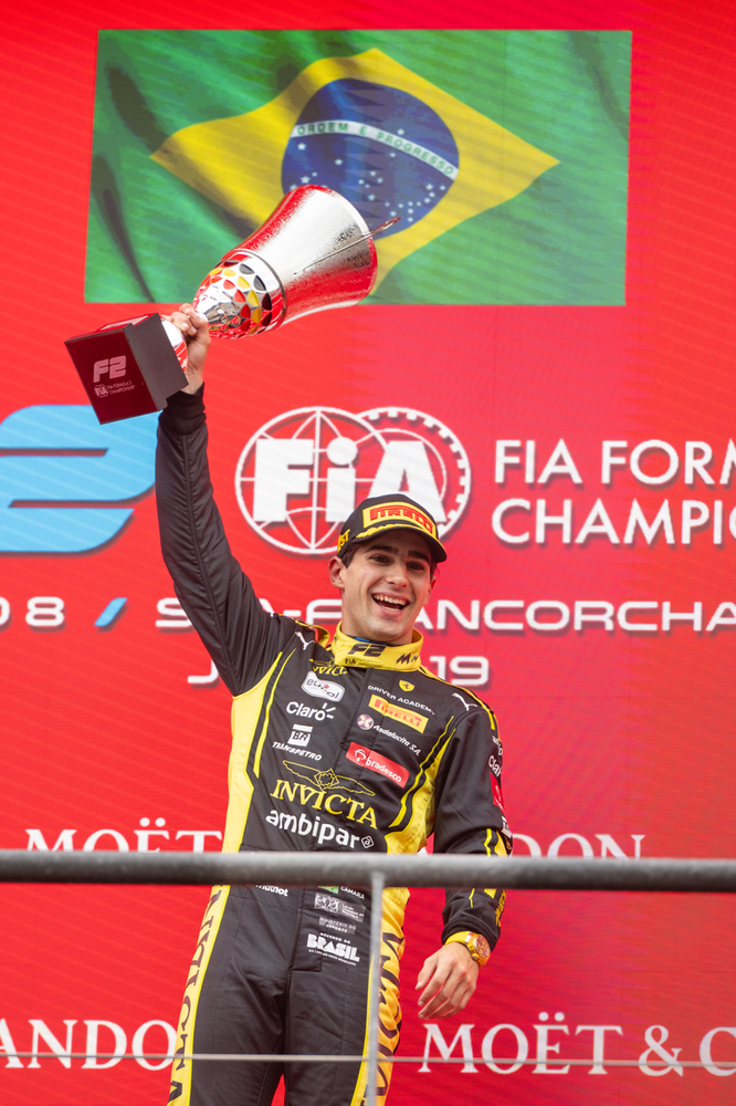 Rafael Câmara domina em Spa e assina fim de semana perfeito na Fórmula 2