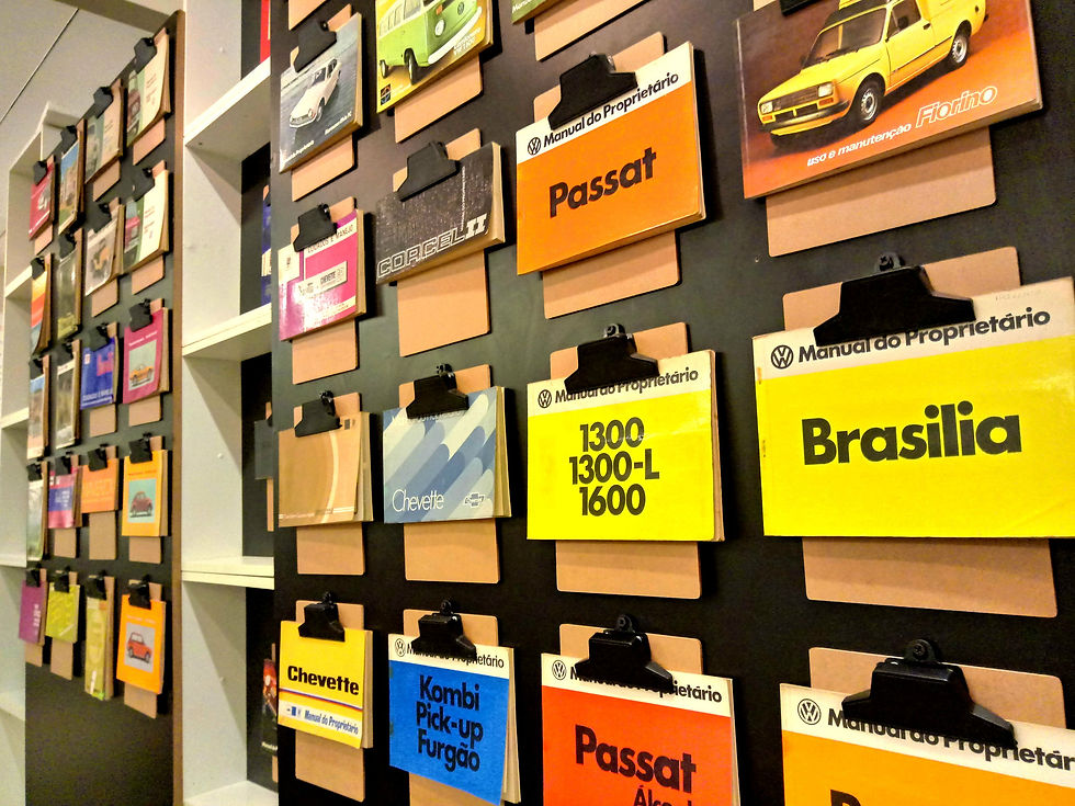 Museu da Imprensa Automotiva promove a exposição de manuais do proprietário: Futura Espécie em Extinção