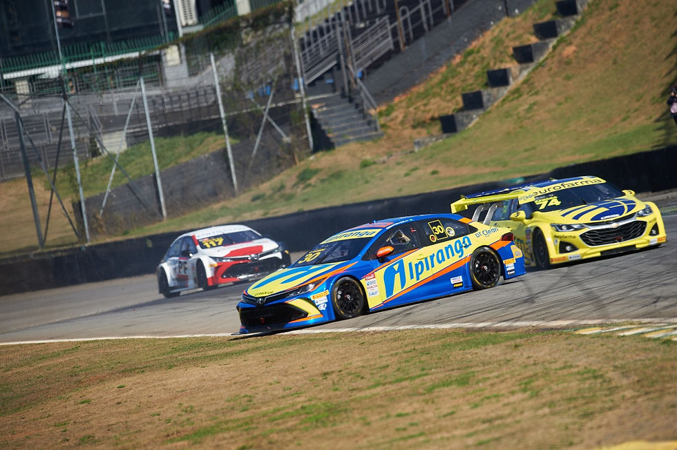 Acidente entre Felipe Fraga e César Ramos