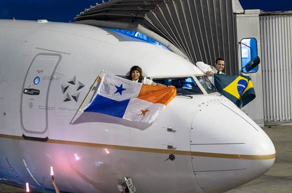 Copa Airlines inaugura voos diretos entre cidade do Panamá e Fortaleza