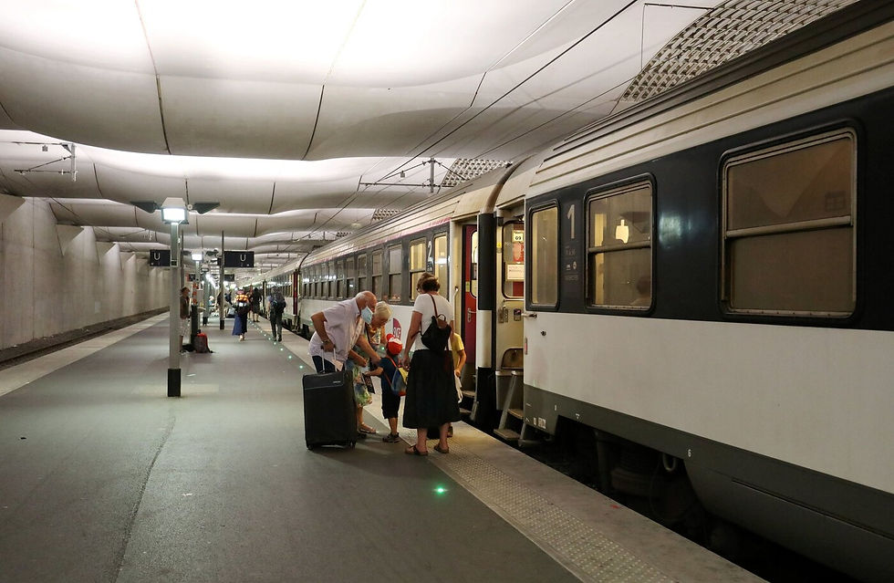 Ferrovia: França celebra o retorno do trem noturno entre Paris e Nice
