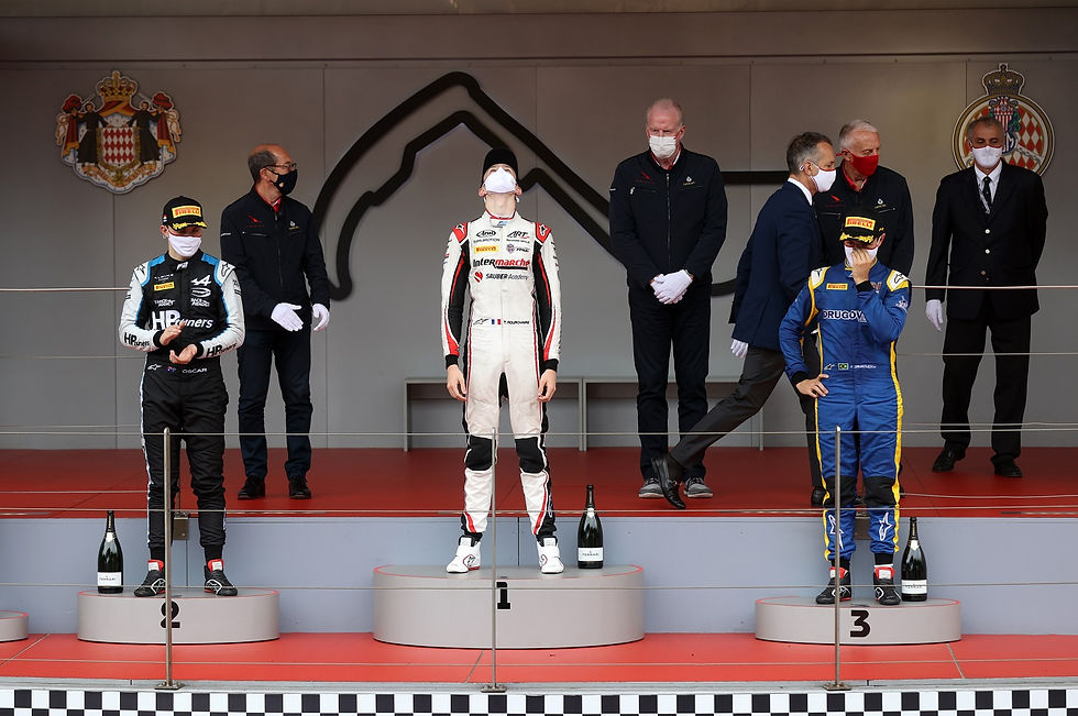 F2: Pourchaire se torna o mais jovem vencedor da categoria inspirado em Monte Carlo
