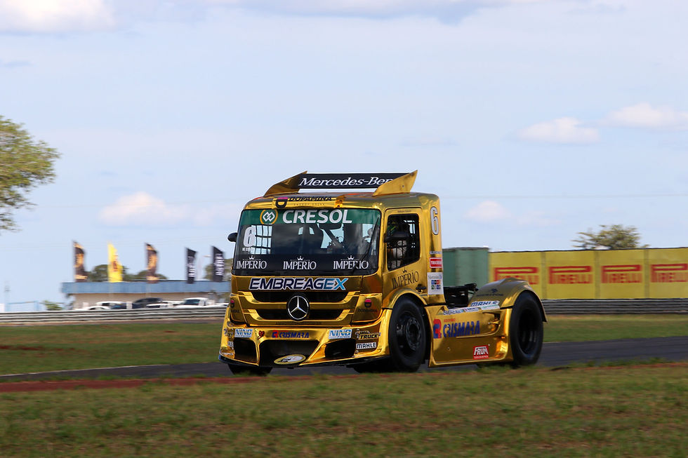 Copa Truck com treinos de sexta feira equilibrados em Campo Grande