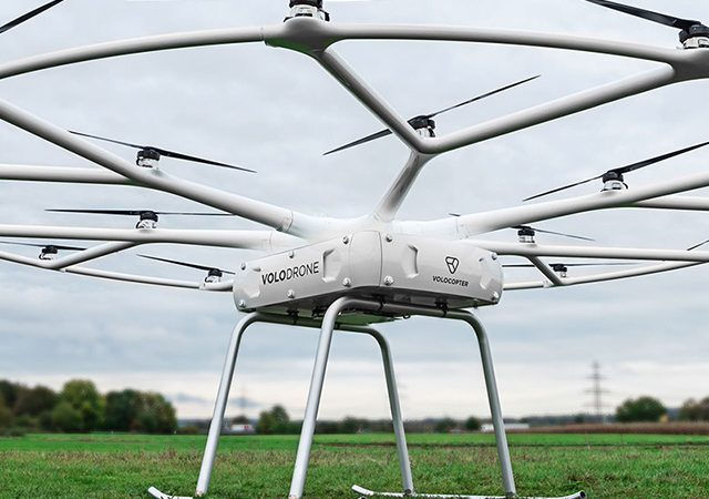 Expressas: Volocopter e Schenker desenvolvem drone para carga pesada