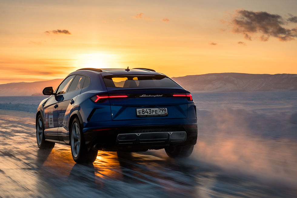Vídeo: Lamborghini Urus chega a 298 km/h em lago gelado da Rússia