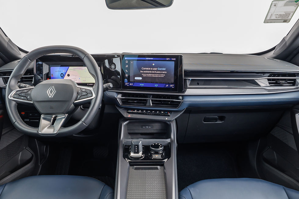 Renault Boreal passa a oferecer Google Gemini e amplia controle do carro por comandos de voz
