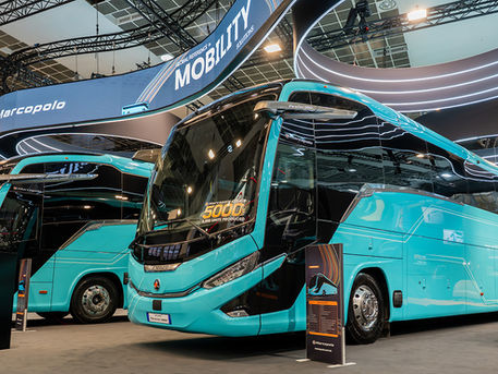 Marcopolo celebra marco histórico: Geração 8 ultrapassa 5 mil unidades e reforça presença global