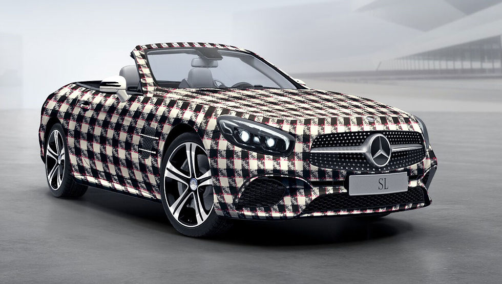 Automóveis estilizados são destaque da Mercedes-Benz no SPFW N43
