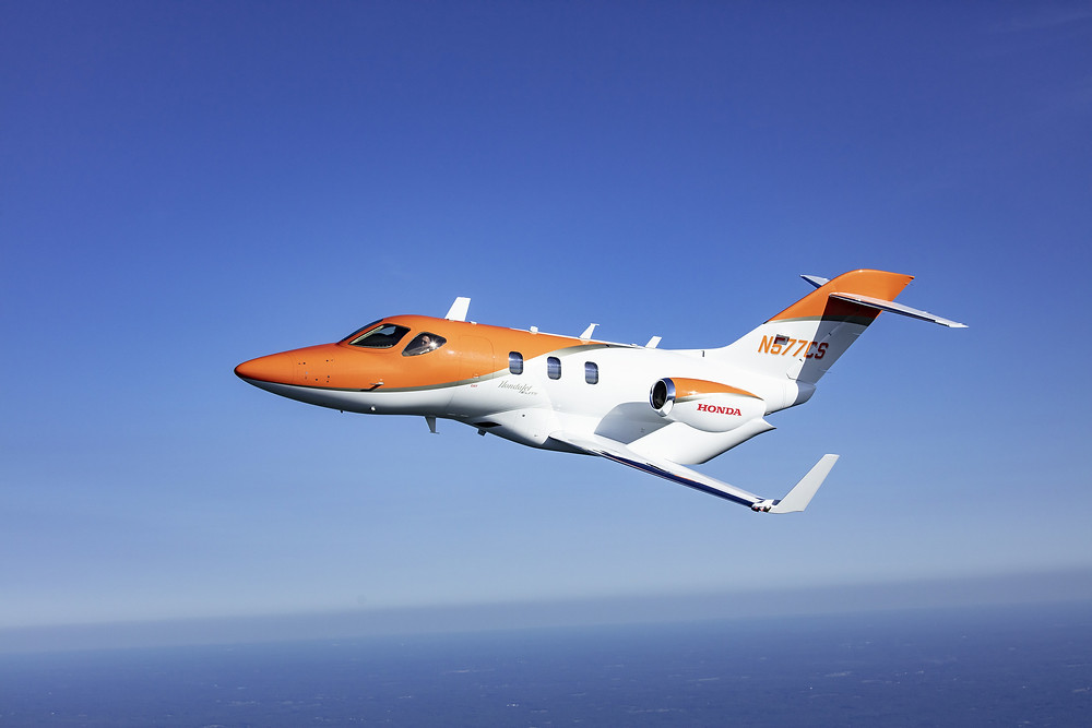 Aviação: HondaJet é a aeronave mais entregue em sua categoria pelo quarto ano consecutivo