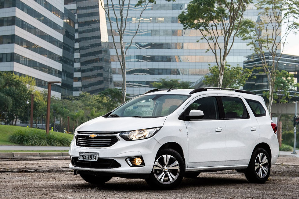 Linha 2020 do Chevrolet Spin substitui versão LTZ pela Premier