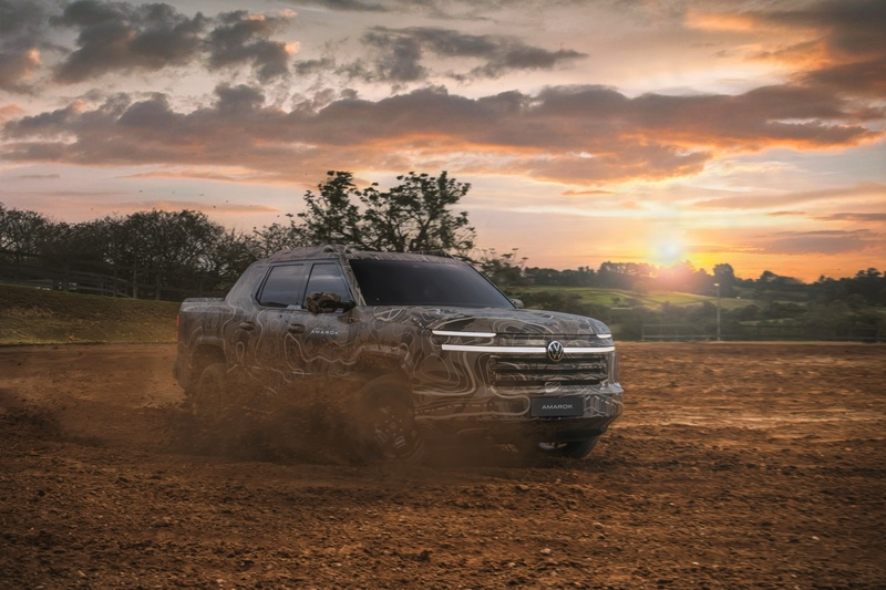 Nova Amarok é mostrada em Barretos e chega ao Brasil em 2027 como a versão mais potente já feita