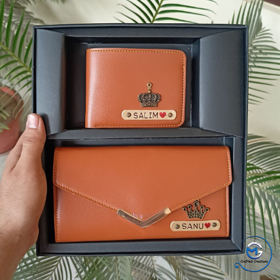 Thumbnail: Premium Leather Customized Couple combo