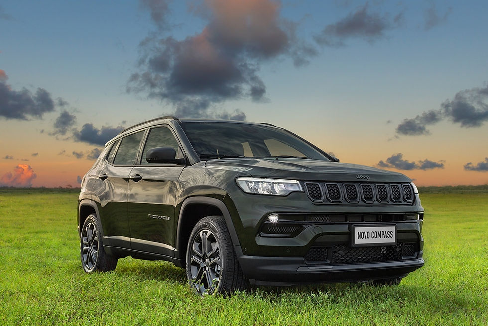 Pré-venda de 1.000 unidades do novo Jeep Compass termina em apenas 48 horas