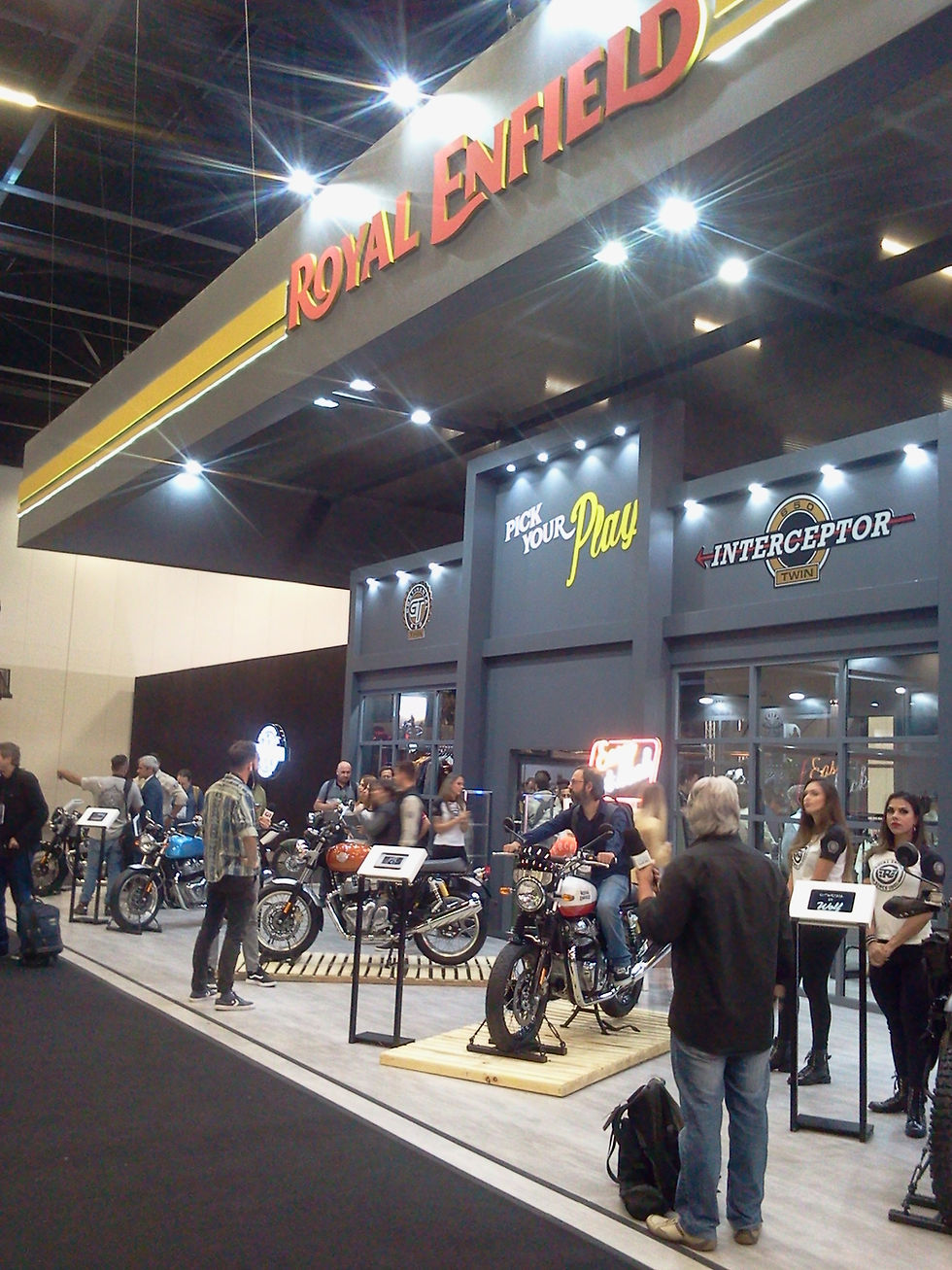 Salão Duas Rodas: Royal Enfield apresenta Continental GT 650cc e Interceptor 650cc