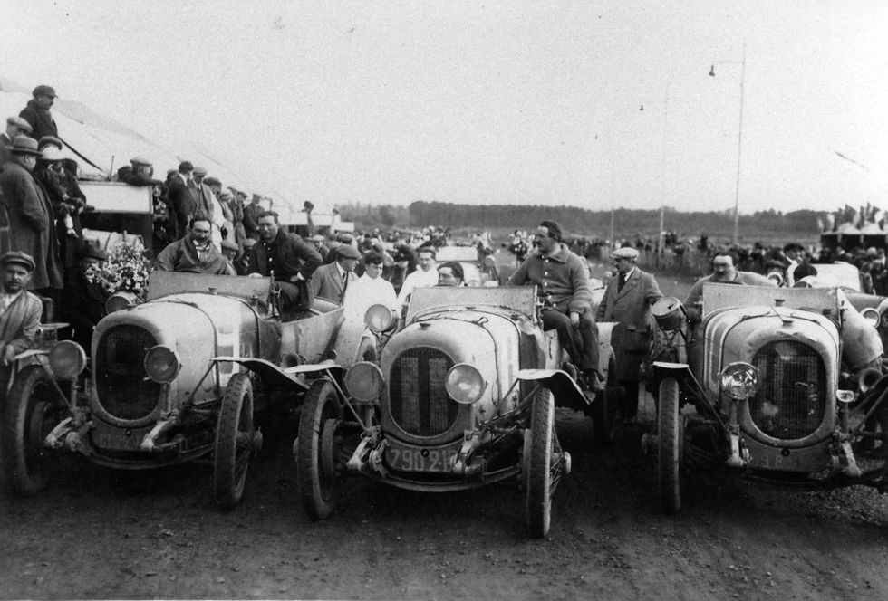A França dominou a primeira edição de Le Mans, em 1923 (© Archives ACO)