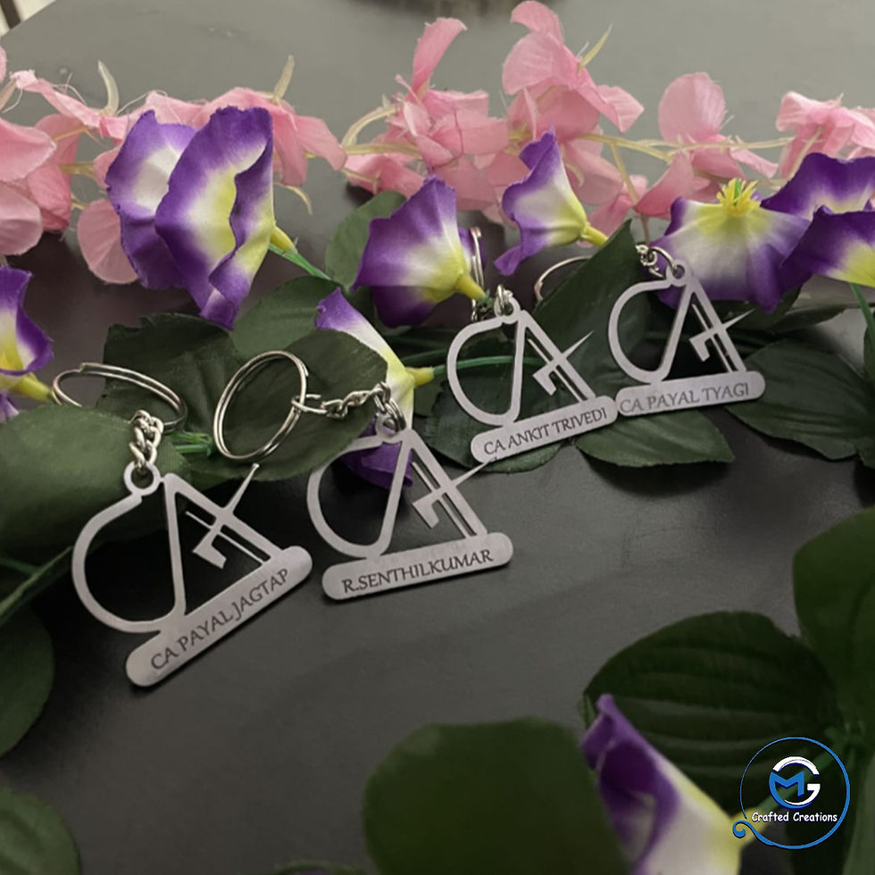Thumbnail: Customized Special keychain for CA 👨🏻‍💼👩🏻🔑