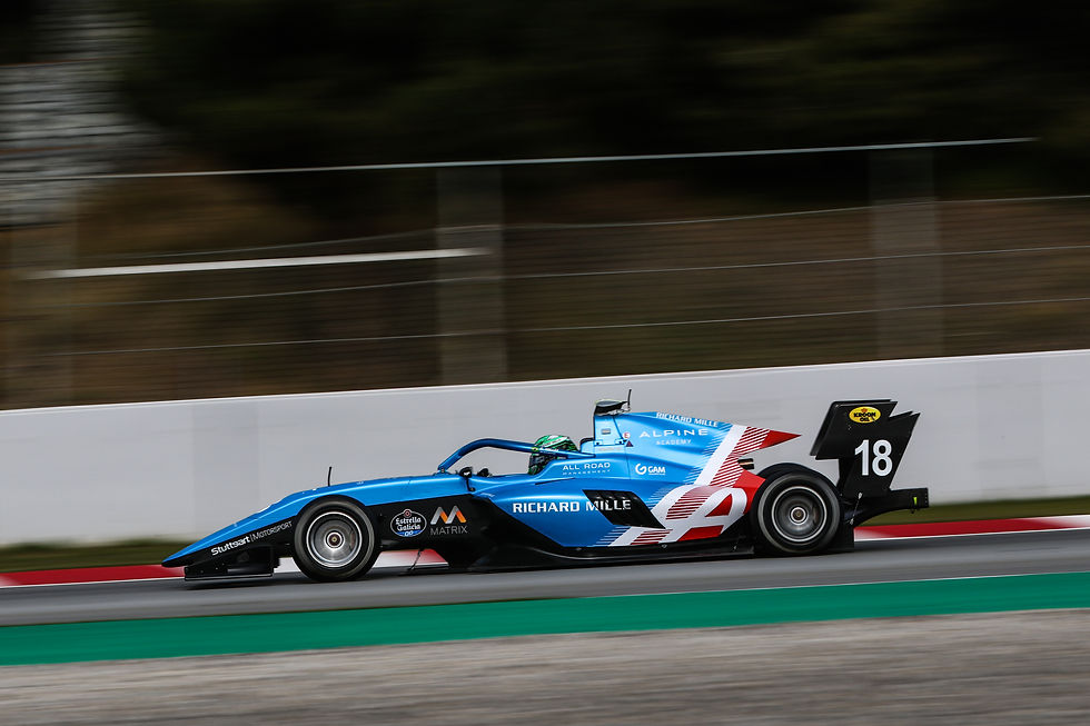 FIA F-3: Após 180 voltas, Collet encerra testes de pré-temporada em Barcelona