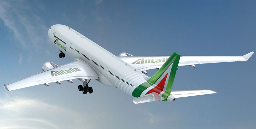Alitalia passa a oferecer dois voos diários saindo de São Paulo com destino a Roma