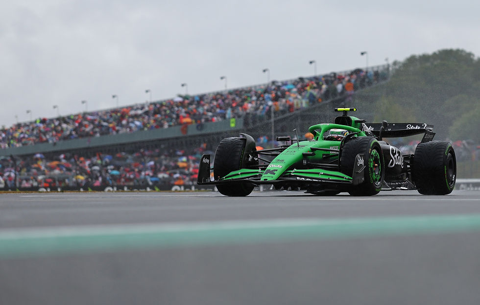 F1: Gabriel Bortoleto teve fim de semana difícil na Inglaterra