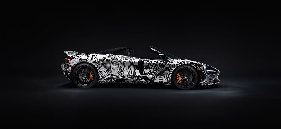 Expressas: McLaren apresenta Project Viva, um 750S único que transforma Las Vegas em linguagem visual