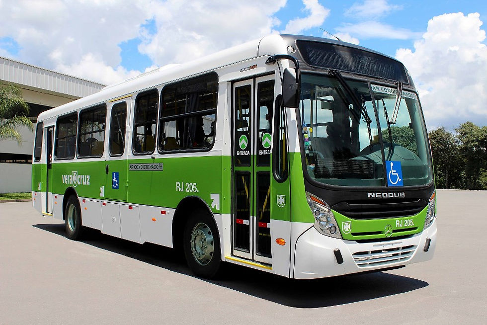 Viação Vera Cruz renova frota com ônibus Neobus Mega Plus
