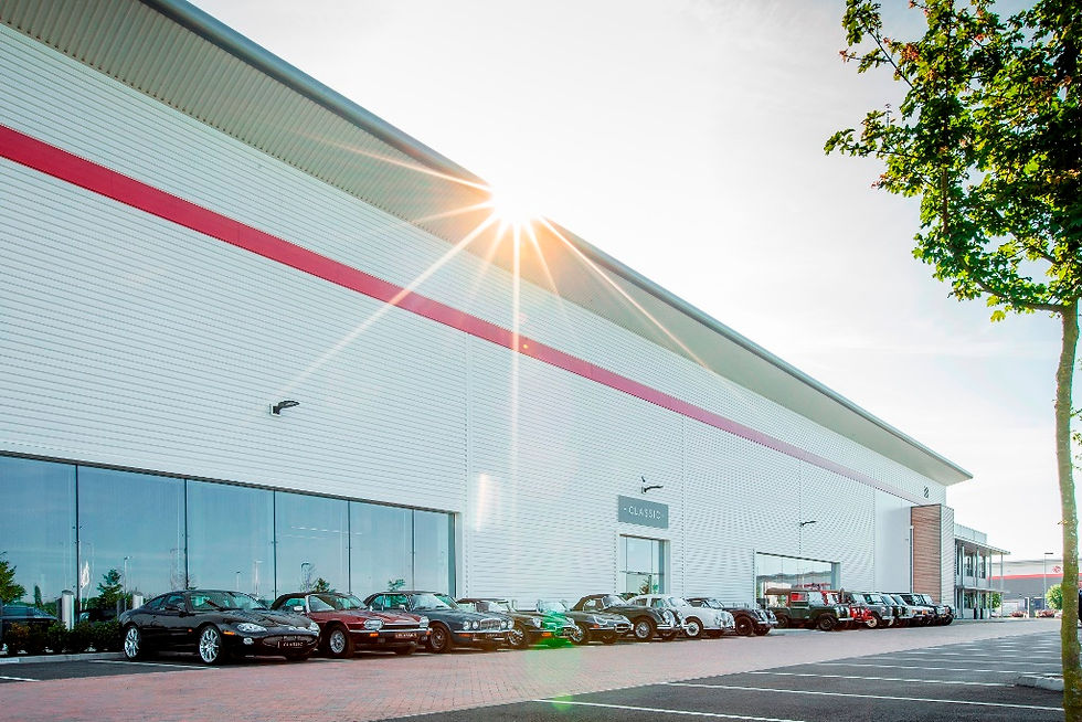 Inaugurada a Classic Works em Coventry, focada nos clientes de veículos clássicos da Jaguar e da Land Rover