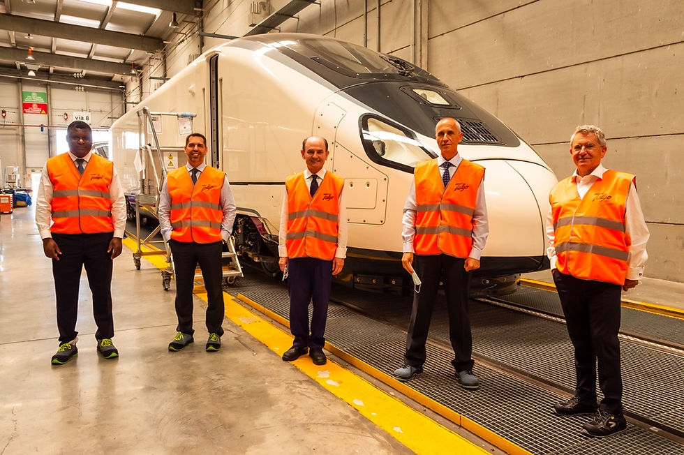 Ferrovia: Acordo entre Talgo e Repsol desenvolve trem a hidrogênio Vittal One