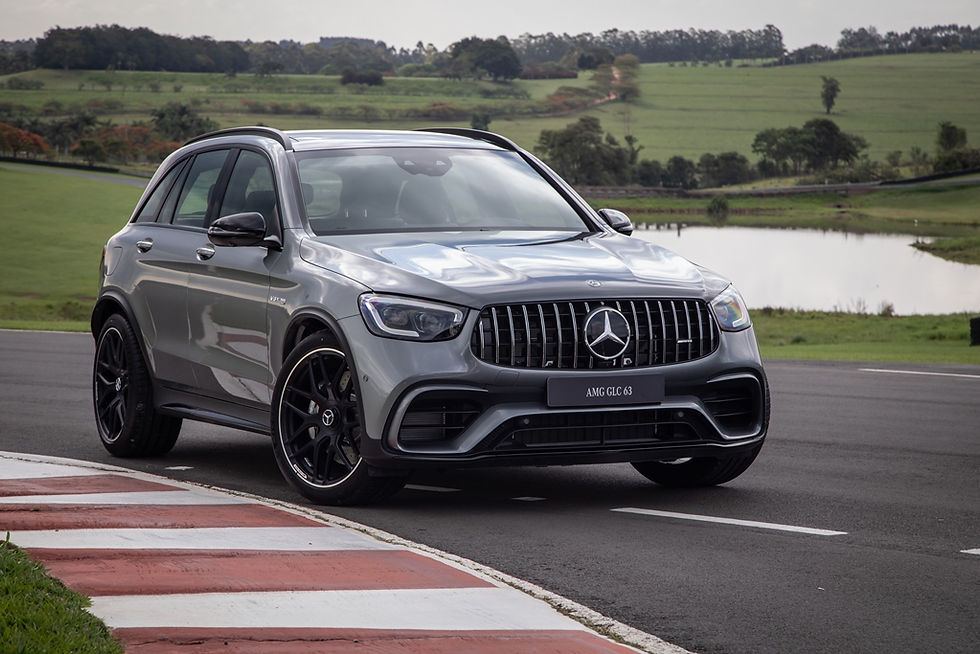 Mercedes-AMG GLC 63 4M chega mais e esportivo e conectado