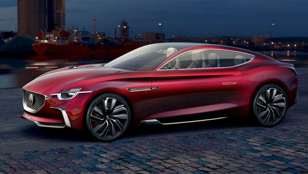 Em Xangai a MG mostra sua visão elétrica para um supercarro