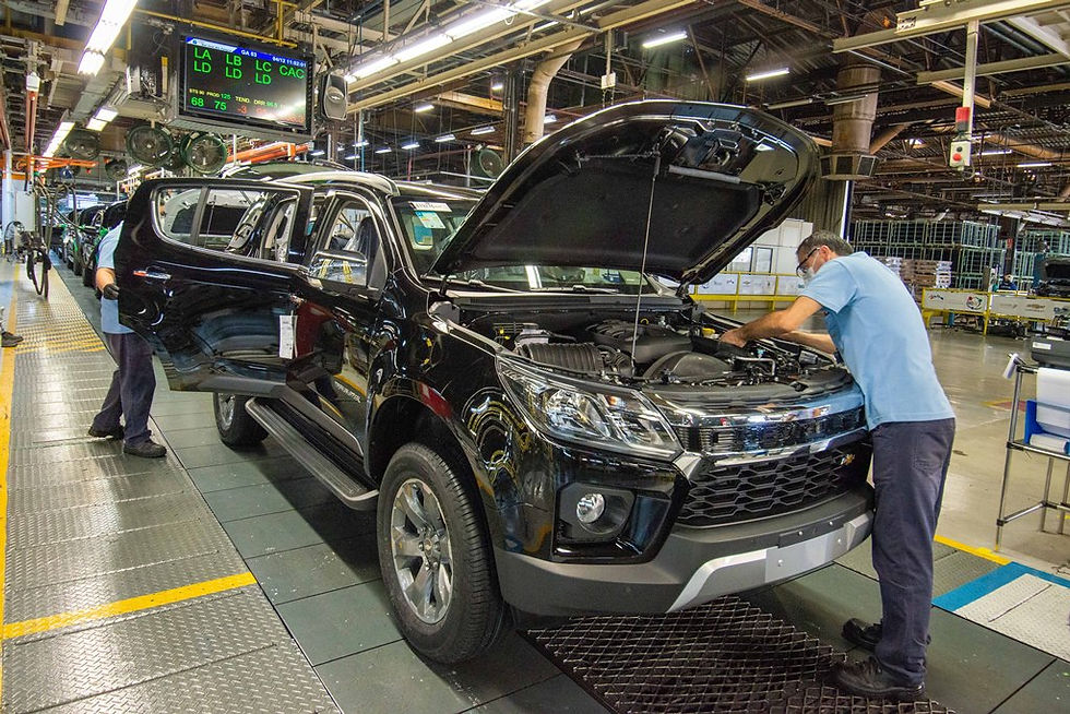 GM alcança marca de 17 milhões de carros produzidos em 96 anos no Brasil