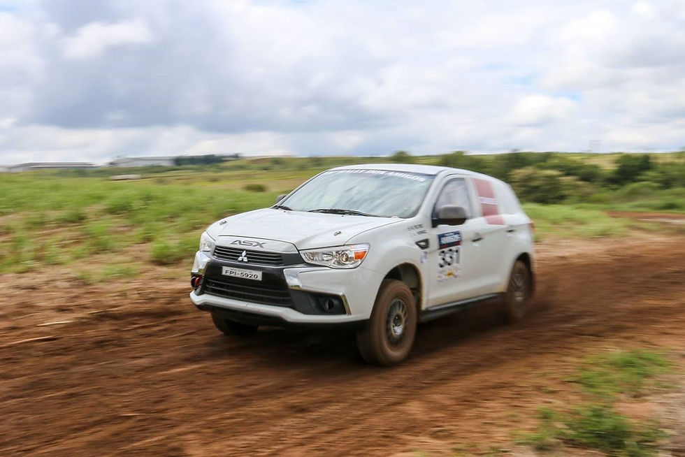 ASX RS estreia na categoria Production com vitória no Campeonato Brasileiro de Rally Cross-Country