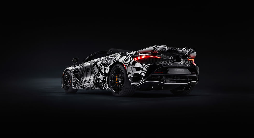 Expressas: McLaren apresenta Project Viva, um 750S único que transforma Las Vegas em linguagem visual