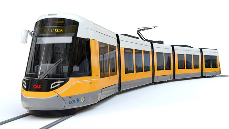 Ferrovia: CAF fornecerá quinze bondes Urbos para as ruas de Lisboa