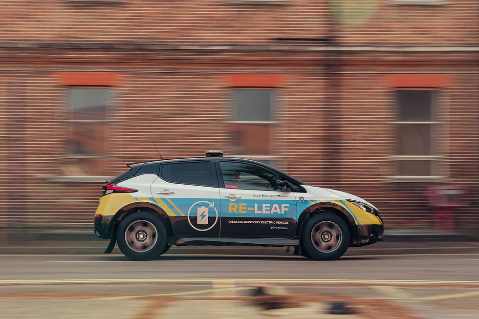 Nissan RE-LEAF é o carro pronto para emergências e totalmente elétrico 
