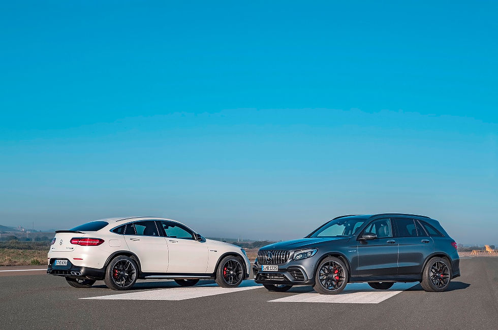 Mercedes-AMG GLC 63 4MATIC+ chega ao Brasil nas carrocerias coupé e SUV